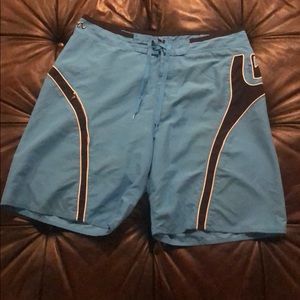 Men’s blue Quicksilver board shorts